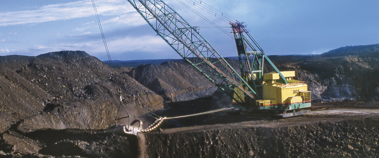 Open Pit Mine - Extracting Minerals From The Earth.