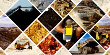 Collection of Images Showing Various Sector of Mining Career.